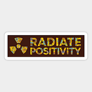 Radiate Positivity Sticker